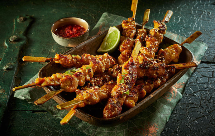 Rinder Satay Spieße aus der Keule | Wir grillen Nose to Tail