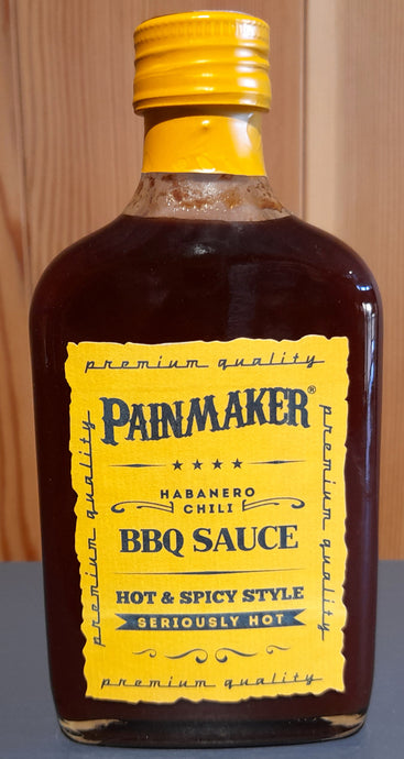 PAINMAKER Habanero Chili BBQ Sauce – ein feuriges und vollmundiges Erlebnis